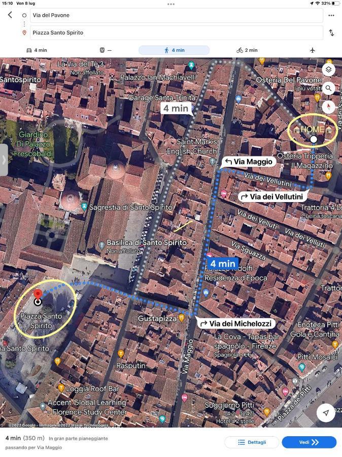 Uffizi & Santo Spirito Family/Groups Apartment Florence Extérieur photo